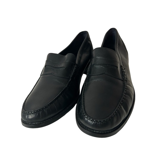 Cole Haan Mens Black Leather Loafers Shoes Size 8M. main image 4